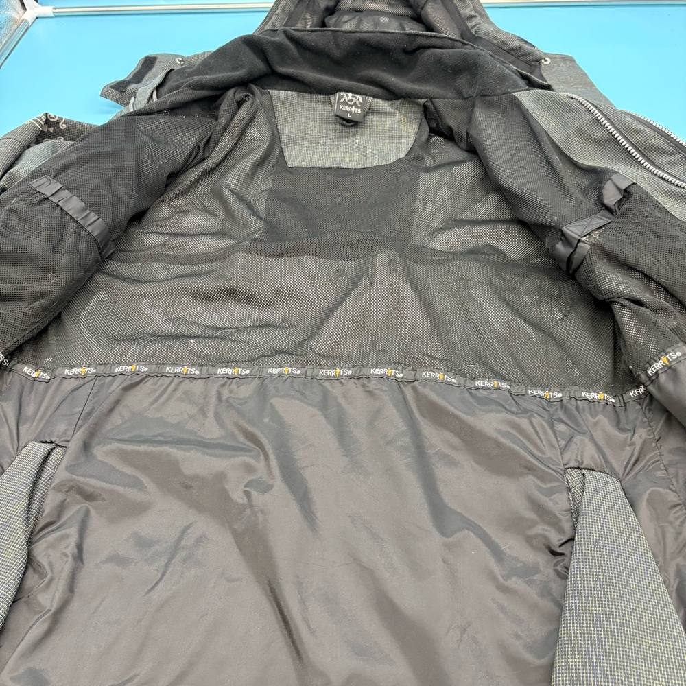 Kerrits Precip Waterproof Riding Equestrian Rain Jacket Women's Gray Size Large - Picture 12 of 16